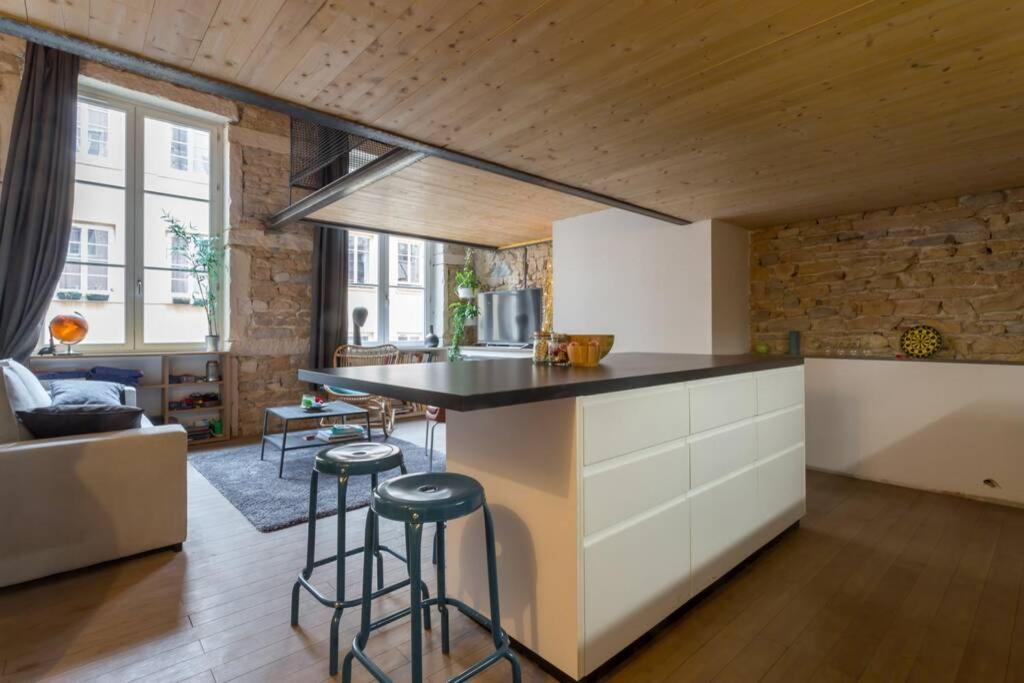 Duplex Le Vorace Apartment Lyon Exterior photo